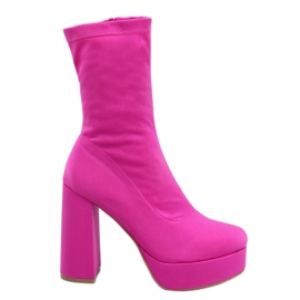 Platform boots Baldacci Fuchsia pink