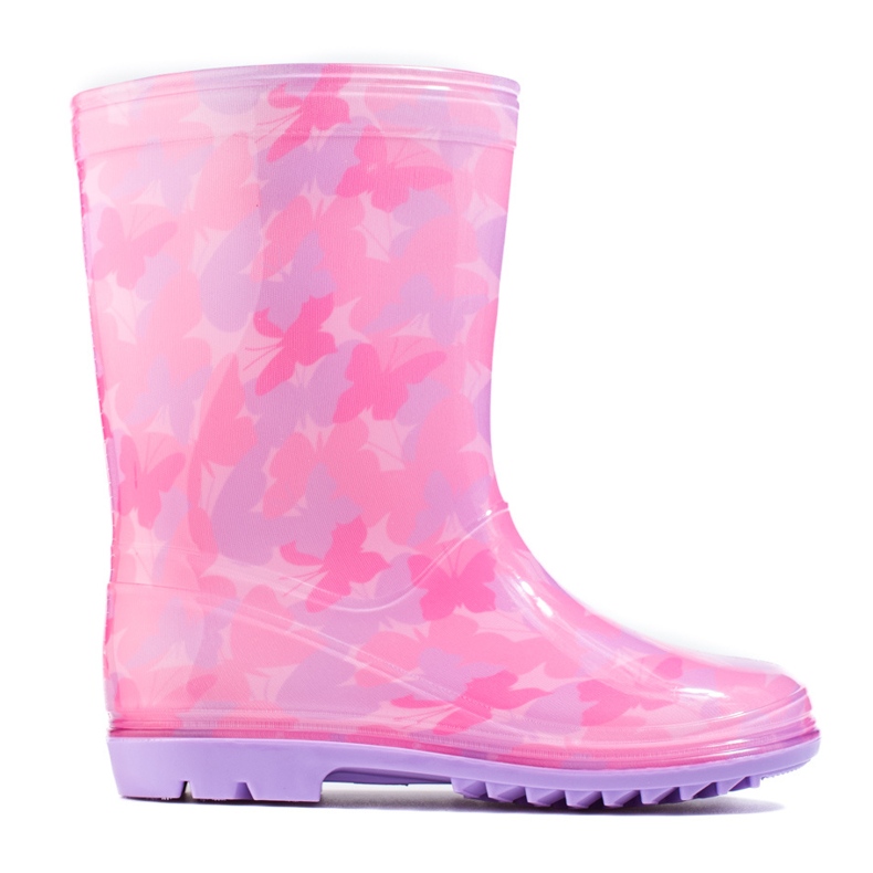 Girls' pink Shelovet rain boots Girls' pink Shelovet rain boots