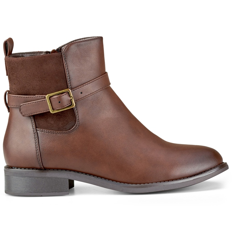 Women's brown casual boots