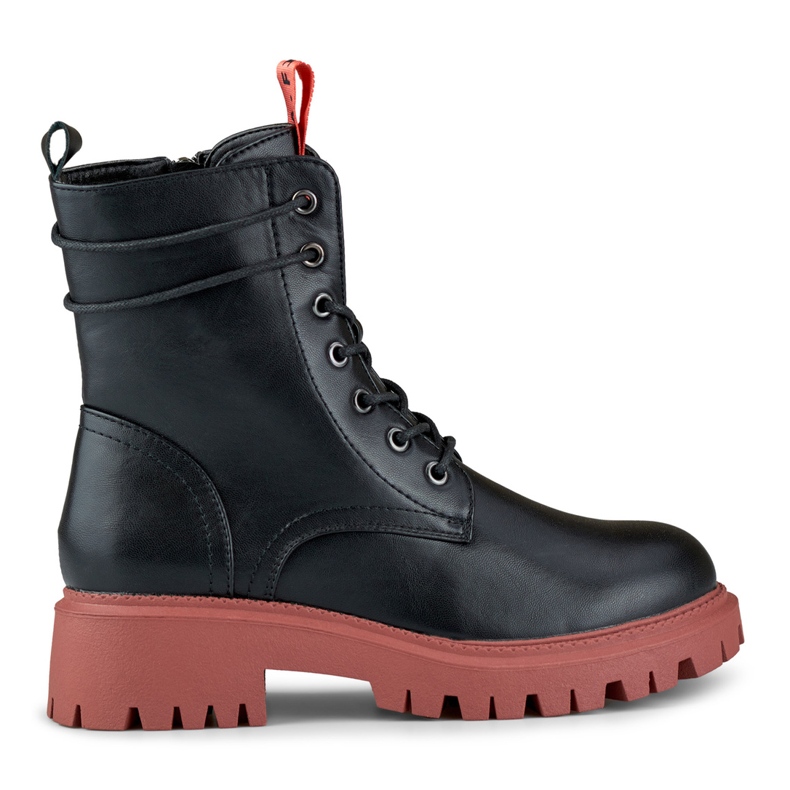 Women's black workers with a colorful addition