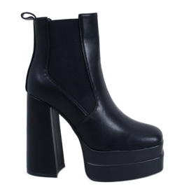 Platform boots Marilu Black