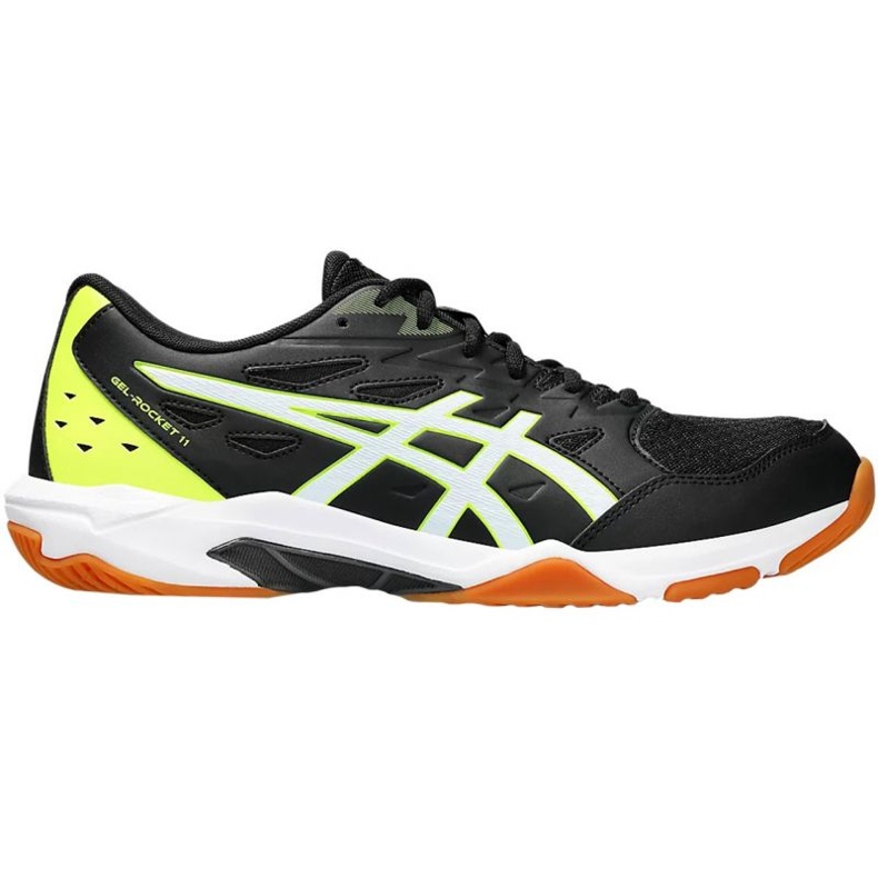 Asics Gel-Rocket 11 M 1071A091 001 volleyball shoes multicolored black Asics Gel-Rocket 11 M 1071A091 001 volleyball shoes multicolored black