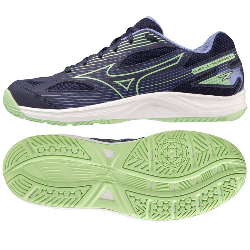 Navy mizuno volleyball shoes hotsell