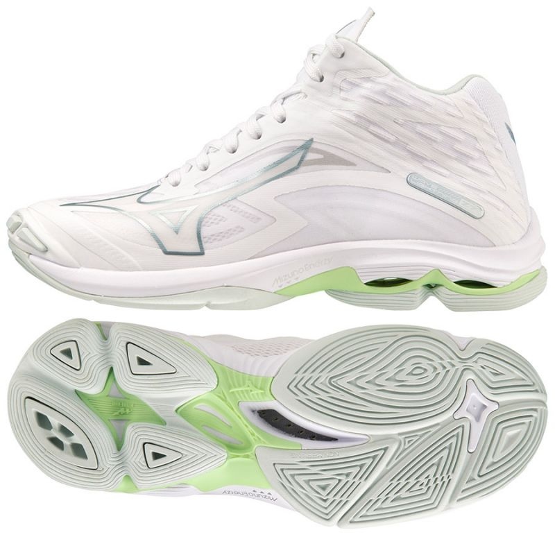 Mizuno Wave Lightning Z7 Mid W V1GC225037 volleyball shoes white