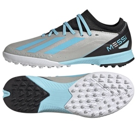 Adidas X Crazyfast Messi.3 Tf Jr IE4073 football shoes grey shades of grey