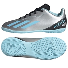 Adidas X Crazyfast Messi.4 In Jr IE4070 football shoes shades of gray