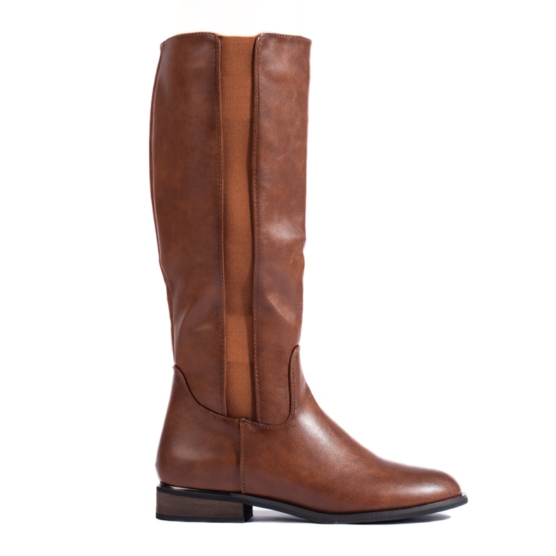 Brown women's Shelovet classic boots