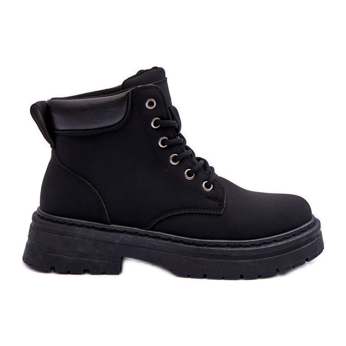 Women's Trapper Boots Warm Black Corbin