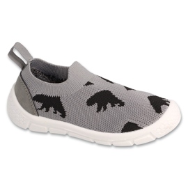 Befado children's shoes gray and black 102X005 grey Befado children's shoes gray and black 102X005 grey