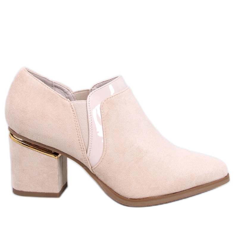 Dorish Beige high-heeled shoes