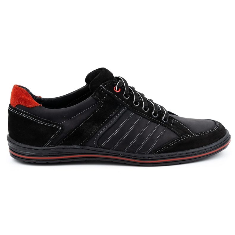 KOMODO Polish leather men's shoes 236K black KOMODO Polish leather men's shoes 236K black
