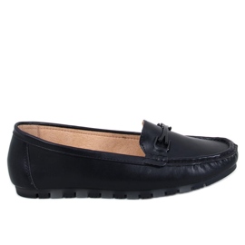 Classic loafers with a leather insole Debell Black