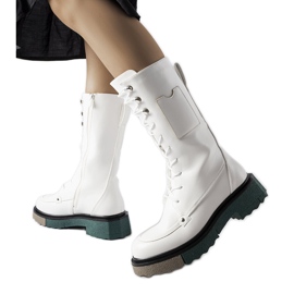 White high boots from Nebida