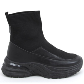 Goko Black socks sports shoes
