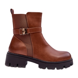 FB2 Women's Jodhpur Boots Brown Elspetia