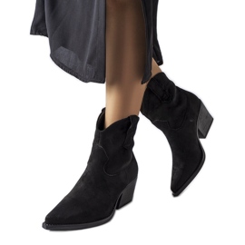 Black cowboy boots from Christi