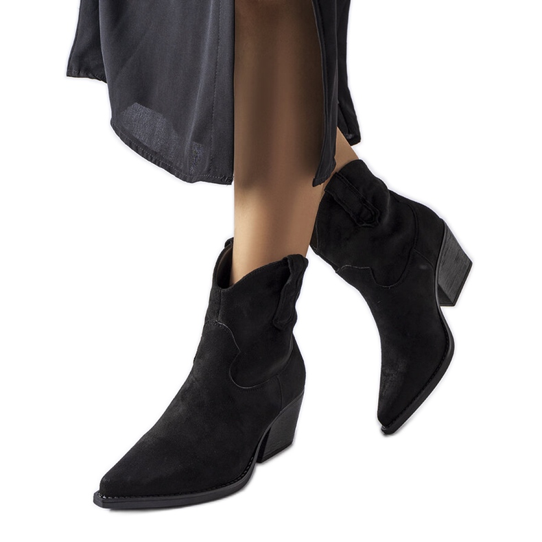 Black cowboy boots from Christi