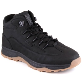 Men's high black sports shoes Big Star MM174017 Men's high black sports shoes Big Star MM174017