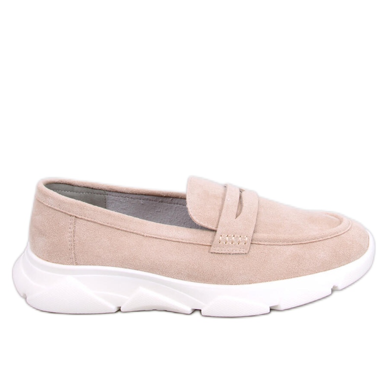 Moccasins with sport soles from Hicks Beige