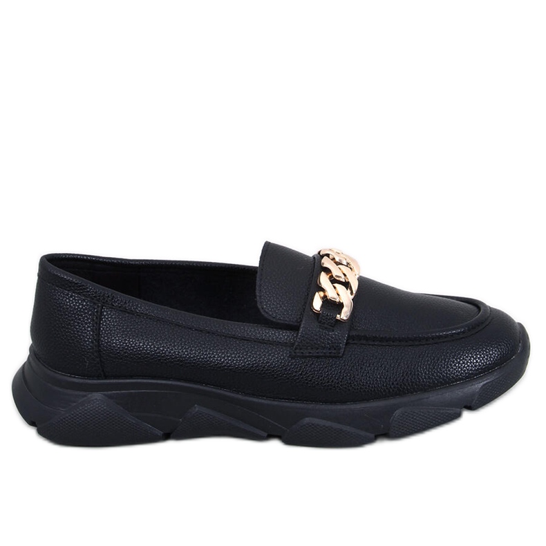 Seastar Loafers with a sports sole from Dovima Black