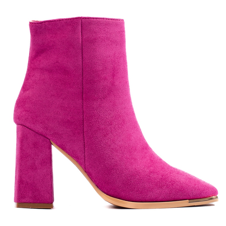Fuchsia women's boots on the Shelovet post pink