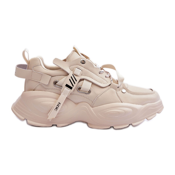 GOE MM2N4015 Sports Sneakers, Beige GOE MM2N4015 Sports Sneakers, Beige