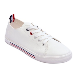 PE1 Women's Leather Sports Shoes White Mosaia