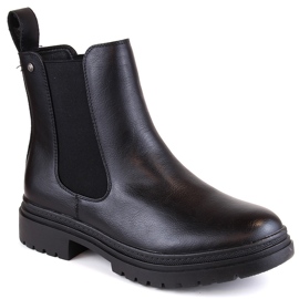 Women's Chelsea boots, black, Potocki SZ12201