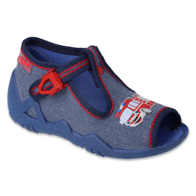 Befado children's shoes 217P118 blue Befado children's shoes 217P118 blue