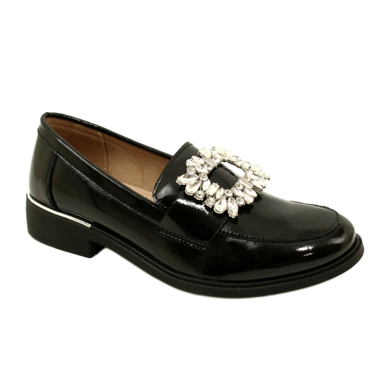 Filippo DP4787/23 BK patent leather lords