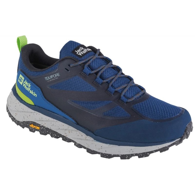 Jack Wolfskin Terraventure Texapore Low M shoes 4051621-1274 blue