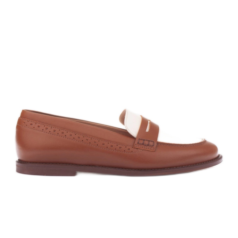 Marco Shoes Moccasins made of natural leather brown Marco Shoes Moccasins made of natural leather brown