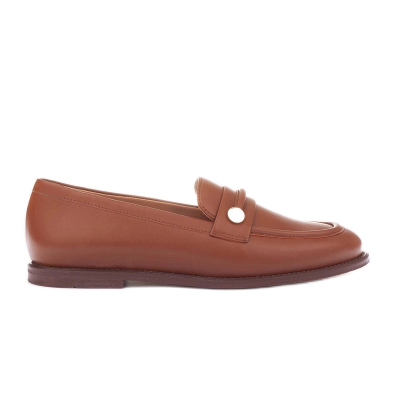 Marco Shoes Leather loafers and moccasins brown Marco Shoes Leather loafers and moccasins brown