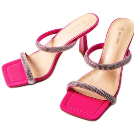 Inna Pink Evelina high-heeled flip-flops