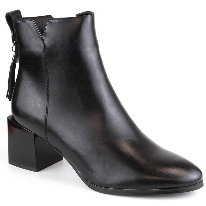 Women's Chelsea boots, insulated, black, Potocki SZ12226 Women's Chelsea boots, insulated, black, Potocki SZ12226