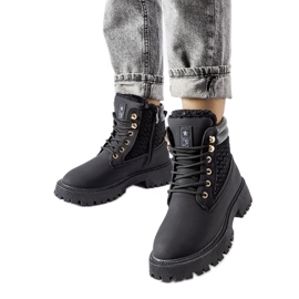Black insulated Foca boots Black insulated Foca boots
