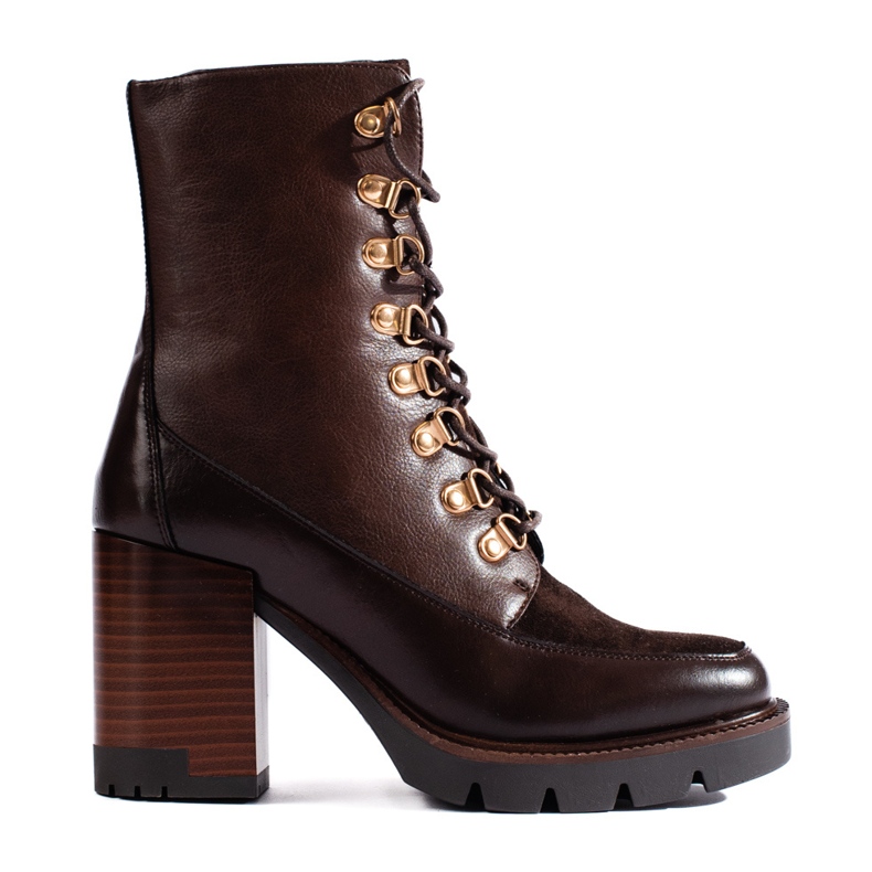 Vinceza lace-up brown ankle boots Vinceza lace-up brown ankle boots