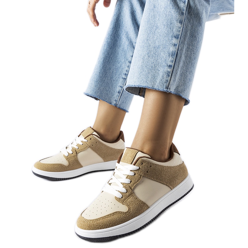 Inna Jacqueline beige sneakers