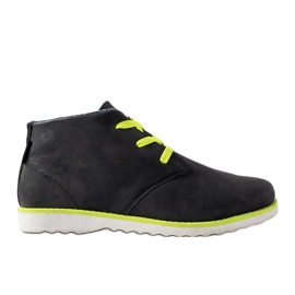 Black and neon Haytham men's shoes