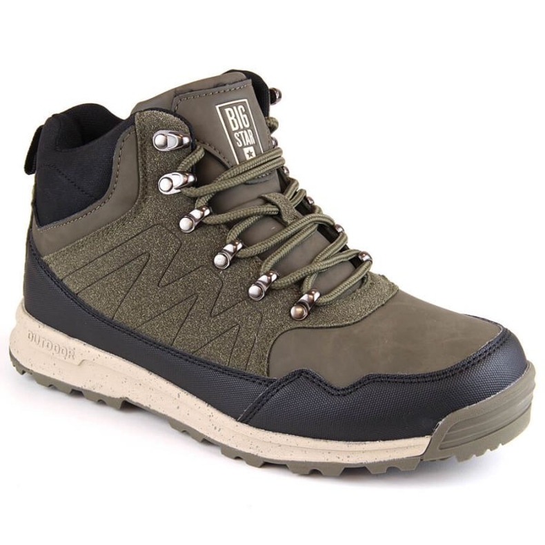 Big Star W INT1936 insulated ankle high boots, green