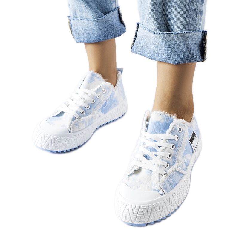 Inna Pink sneakers with abrasions from Safiy