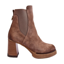 Suede Ankle Boots Brown Lemar Liresa Suede Ankle Boots Brown Lemar Liresa