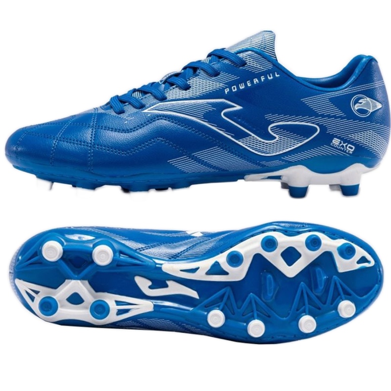 Joma Powerful 2304 Fg M POWW2304FG football shoes blue