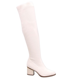 Mckenzie Beige low-heeled musketeers