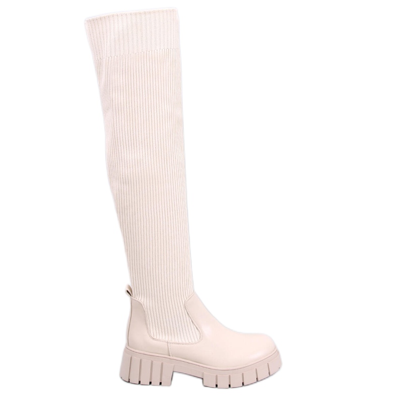 Boots with a flexible upper Rozier Beige