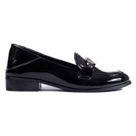 Black patent leather women's Shelovet lords