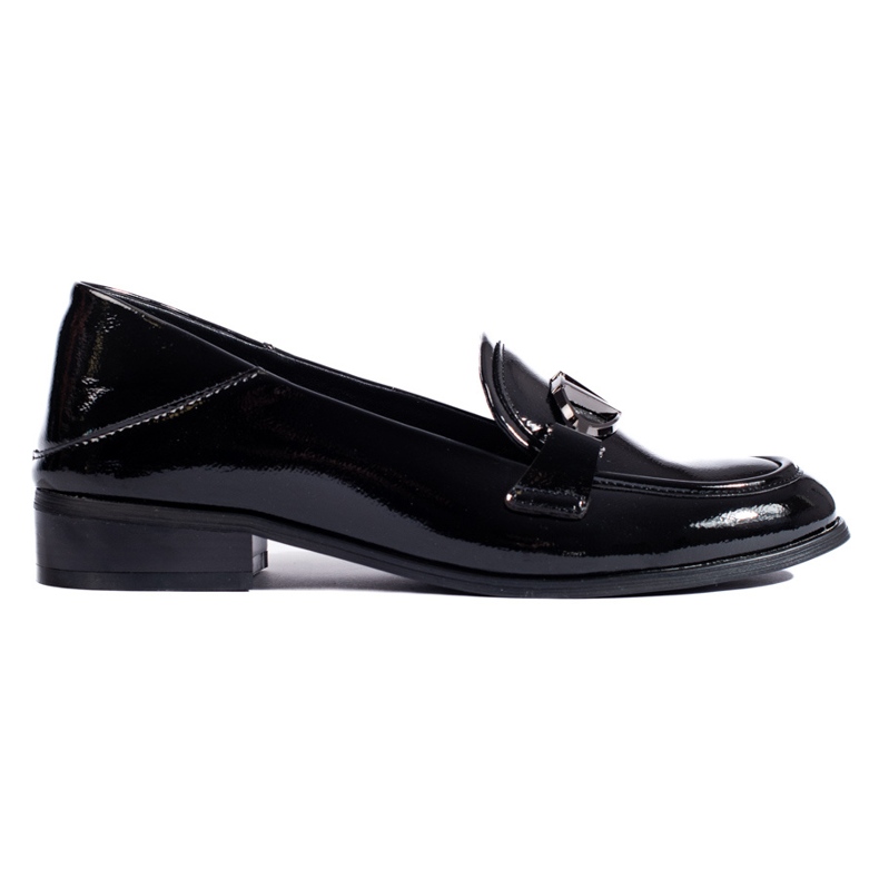 Black patent leather women's Shelovet lords