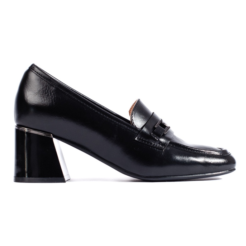 Black elegant women's shoes by Shelovet