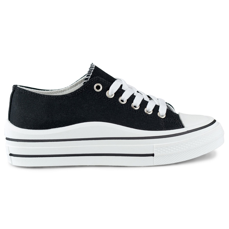 Classic women's black sneakers Classic women's black sneakers