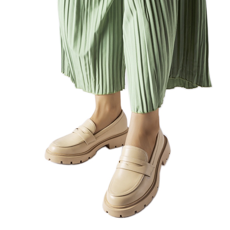 Green elegant Puccianiello loafers Green elegant Puccianiello loafers